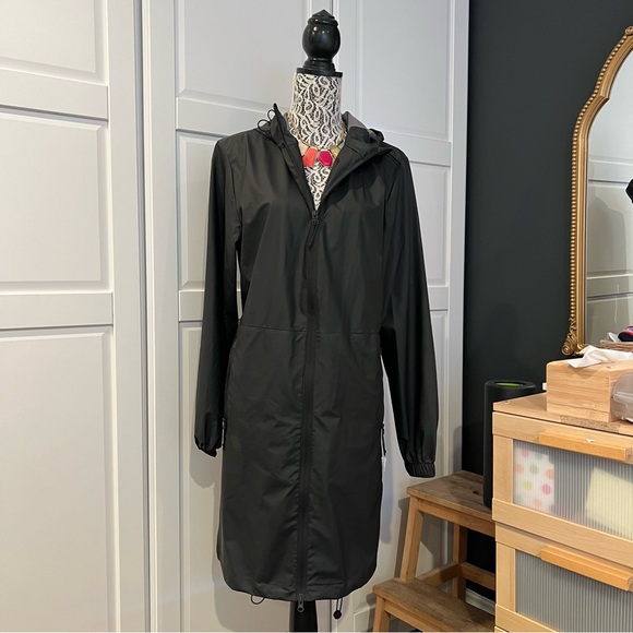 EUC RAINS ultra light parka jacket size XXS/XS unisex - Picture 5 of 8